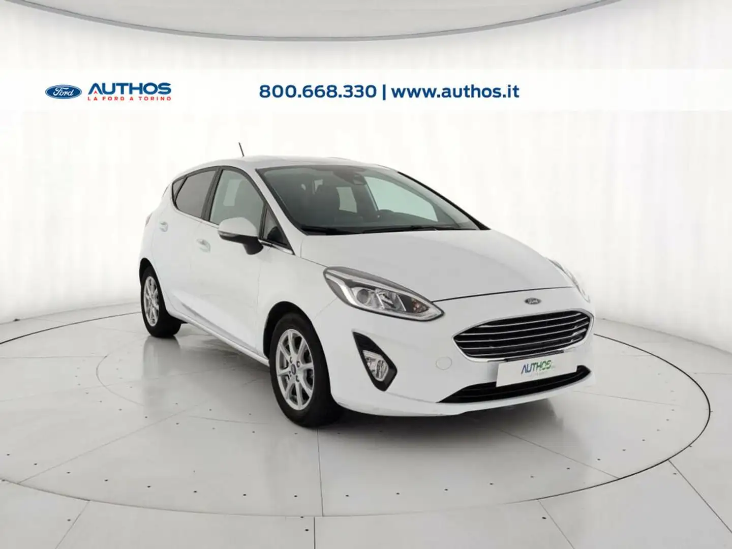 Ford Fiesta 5p 1.0 ecoboost hybrid Titanium s&s 125cv my20.75 Bianco - 2