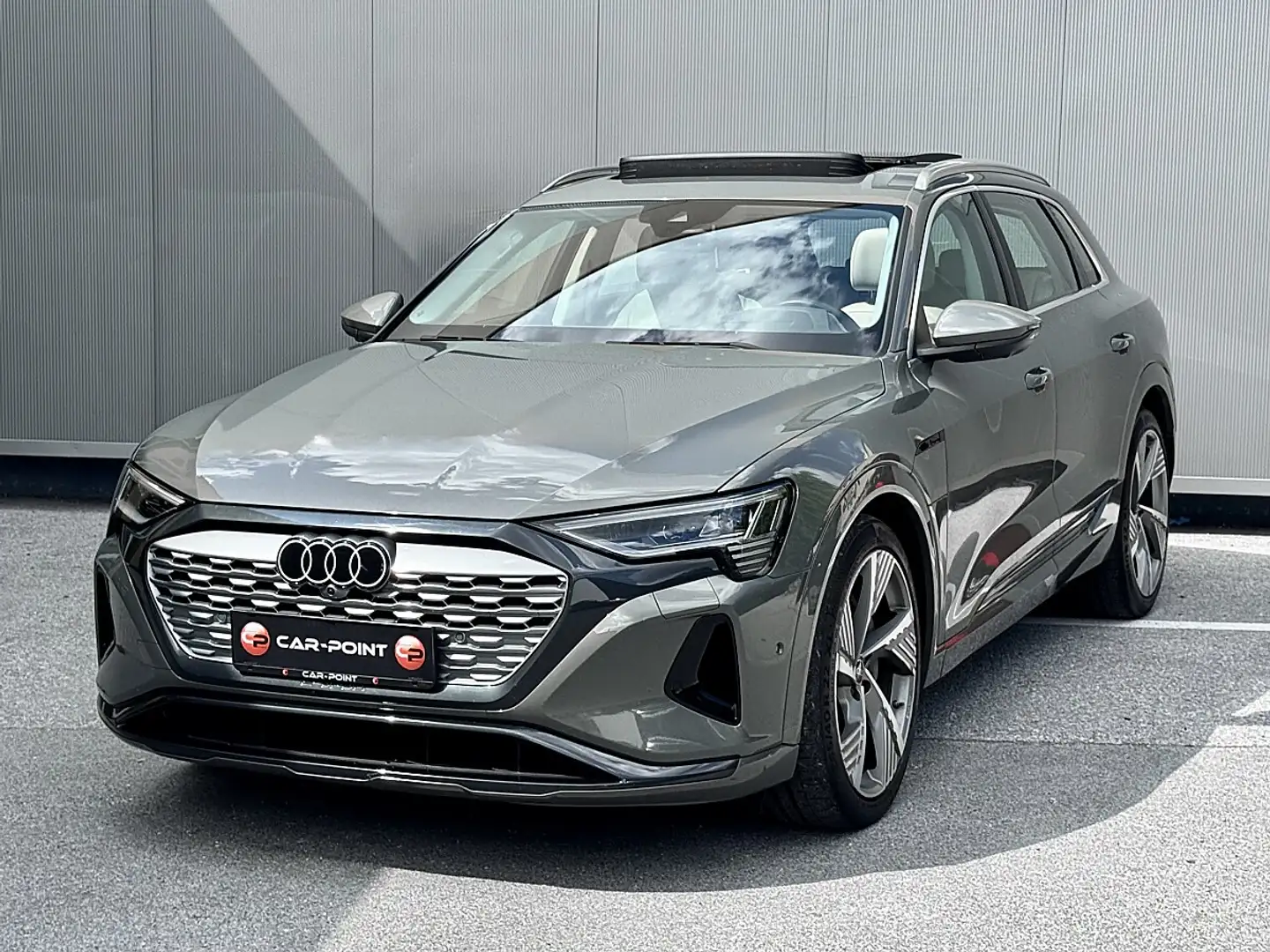 Audi Q8 e-tron Q8 55 e-tron quattro 106kWh Advanced Voll! 120k NP Grau - 1