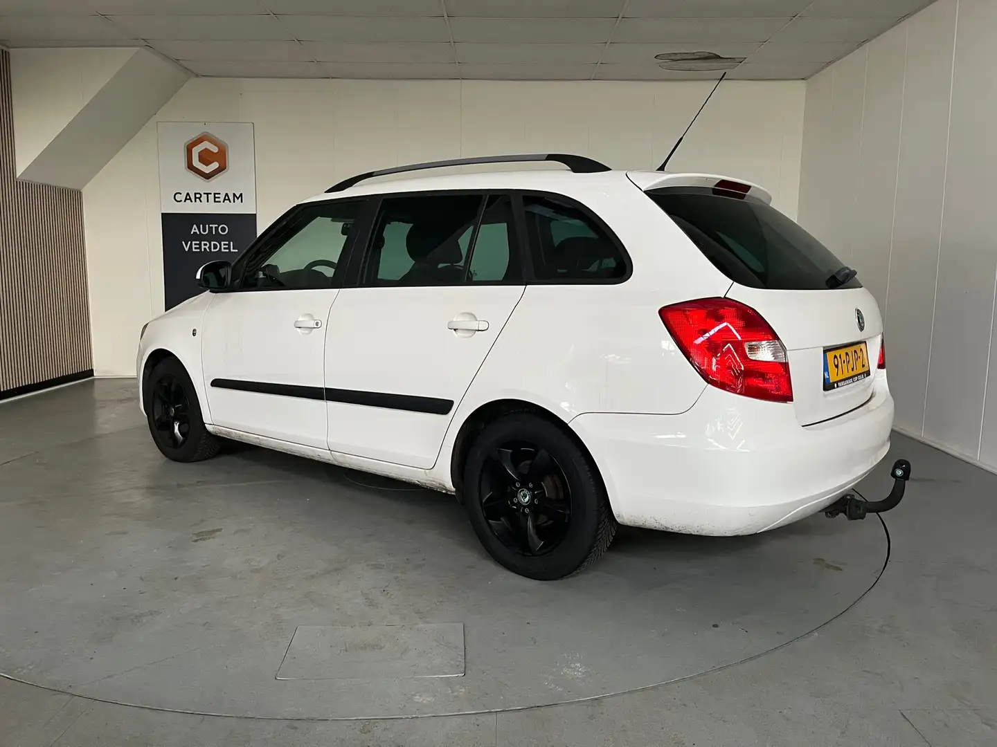 Skoda Fabia Combi 1.2 TDI Greenline Airco. LMV, Trekhaak Wit - 2