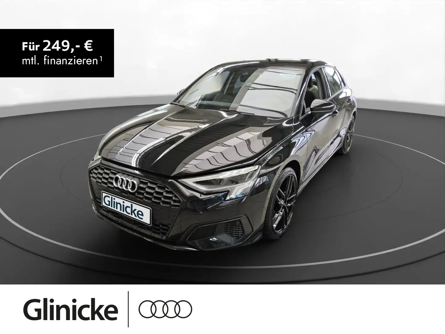 Audi A3 30 TFSI LED LM 16" Navi PDC vo+hi T Schwarz - 1