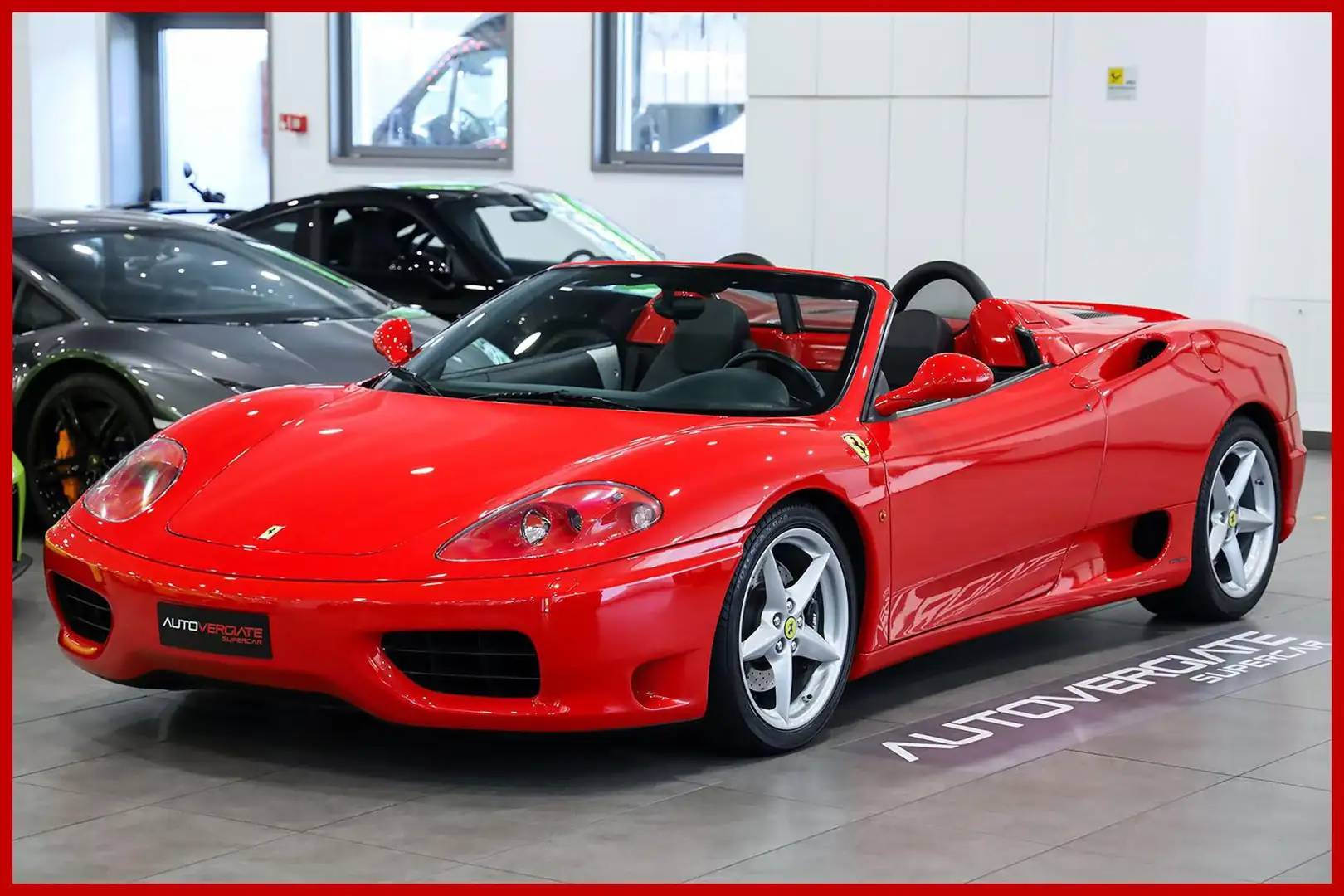 Ferrari 360 Spider MANUALE - TAGLIANDATA Rosso - 1