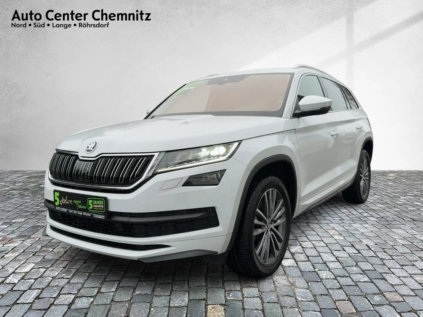 Skoda Kodiaq DSG 4x4 Laurin&Klement LED/Pano/360° Blanco - 2