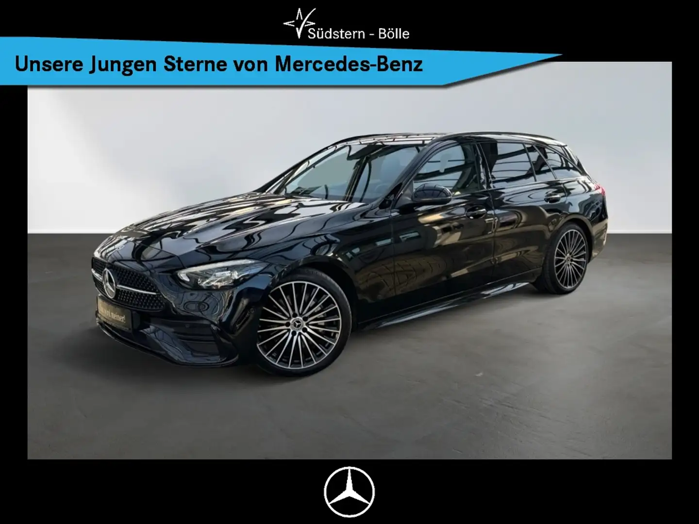 Mercedes-Benz C 300 4M T AMG+SOUNDSYS.+MEMORY+NIGHTP.+AMBIENTE Schwarz - 1