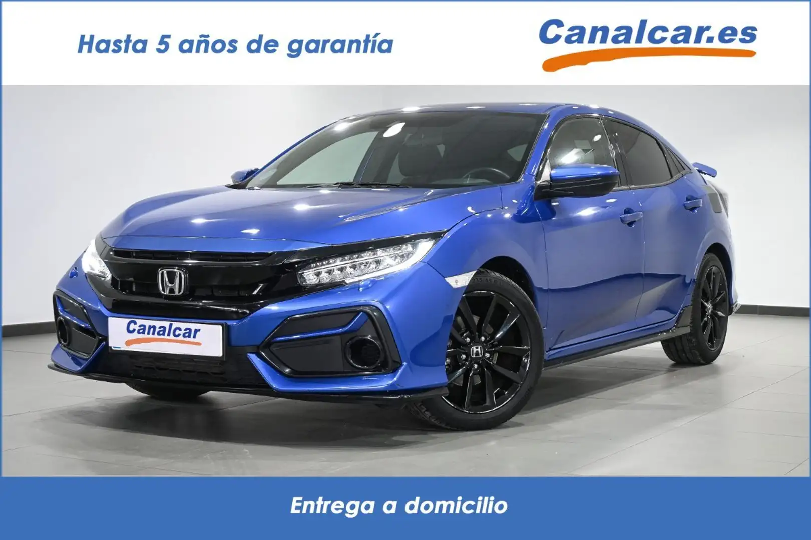 Honda Civic 1.0 VTEC Turbo Comfort Sport Line Azul - 1
