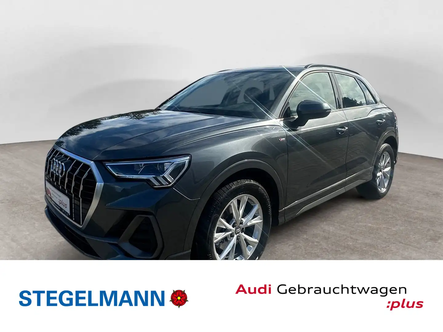 Audi Q3 35 TFSI S-tronic S-Line *LED*AHK*Navi*ACC* Grau - 1