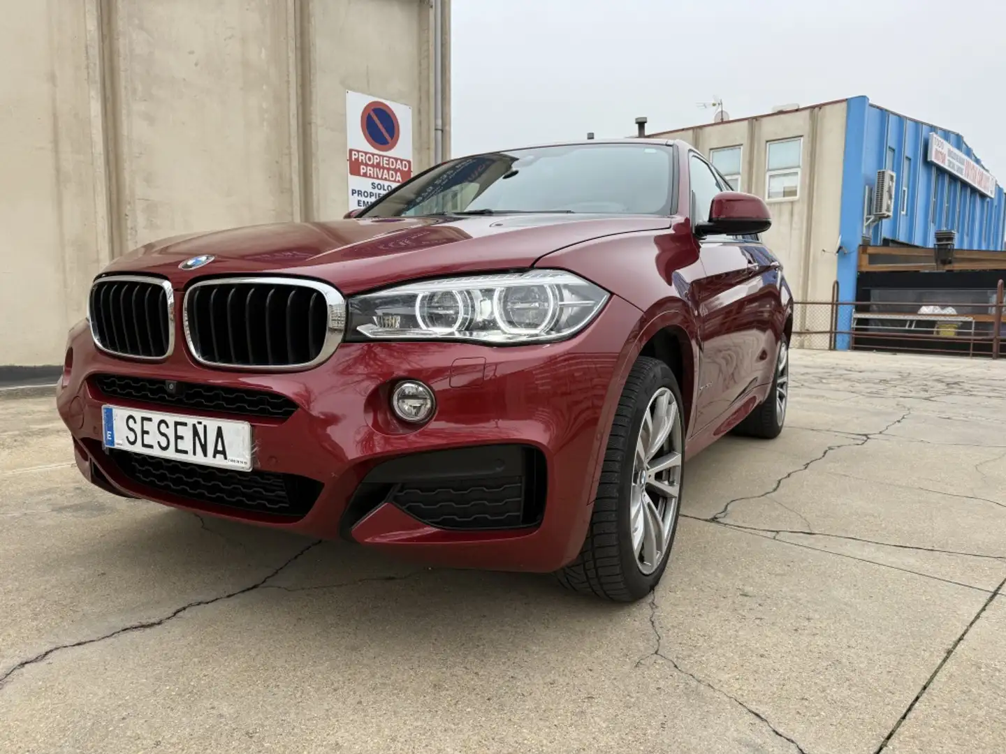 BMW X6 xDrive 30dA Burdeos - 1