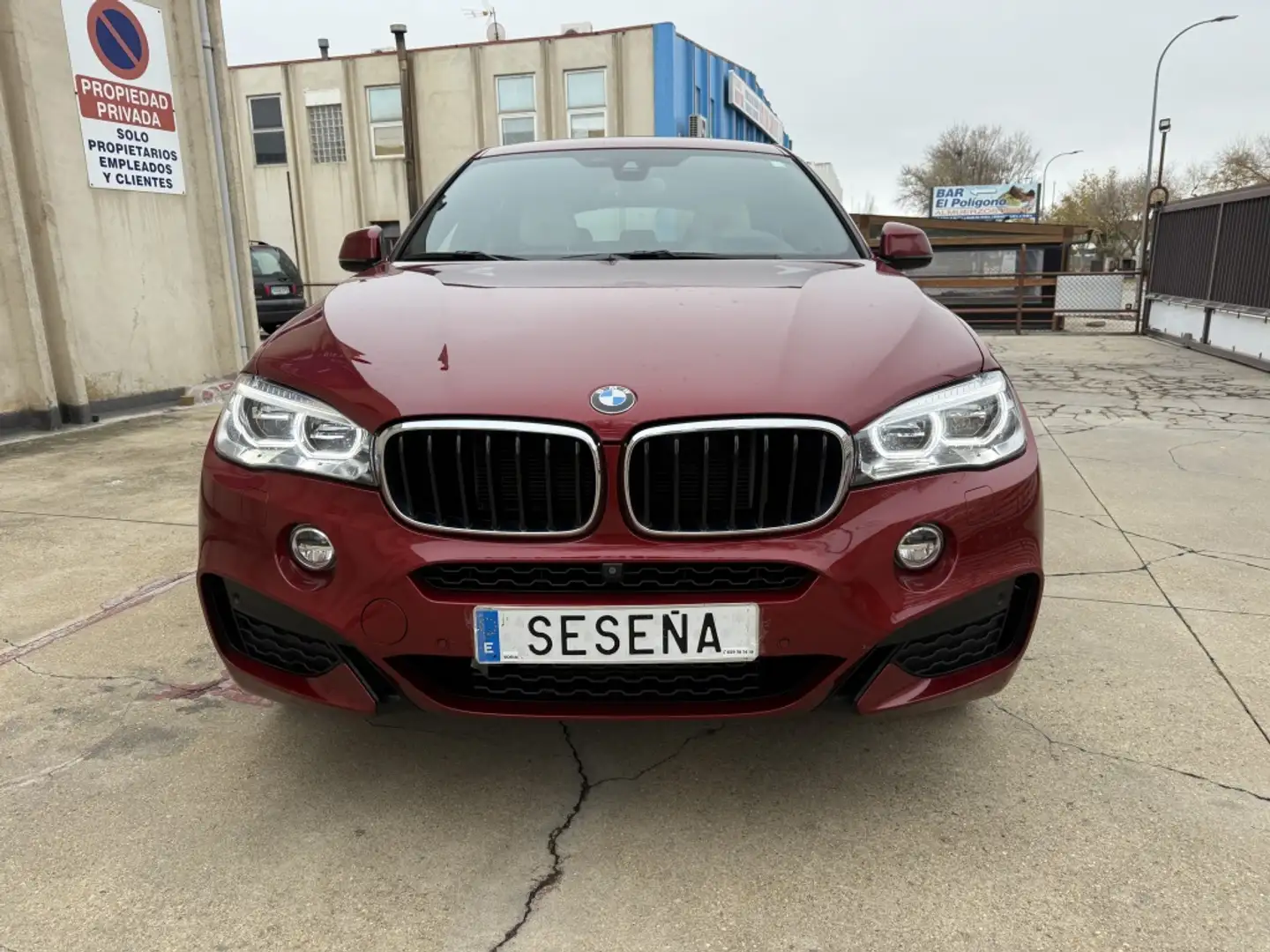 BMW X6 xDrive 30dA Burdeos - 2