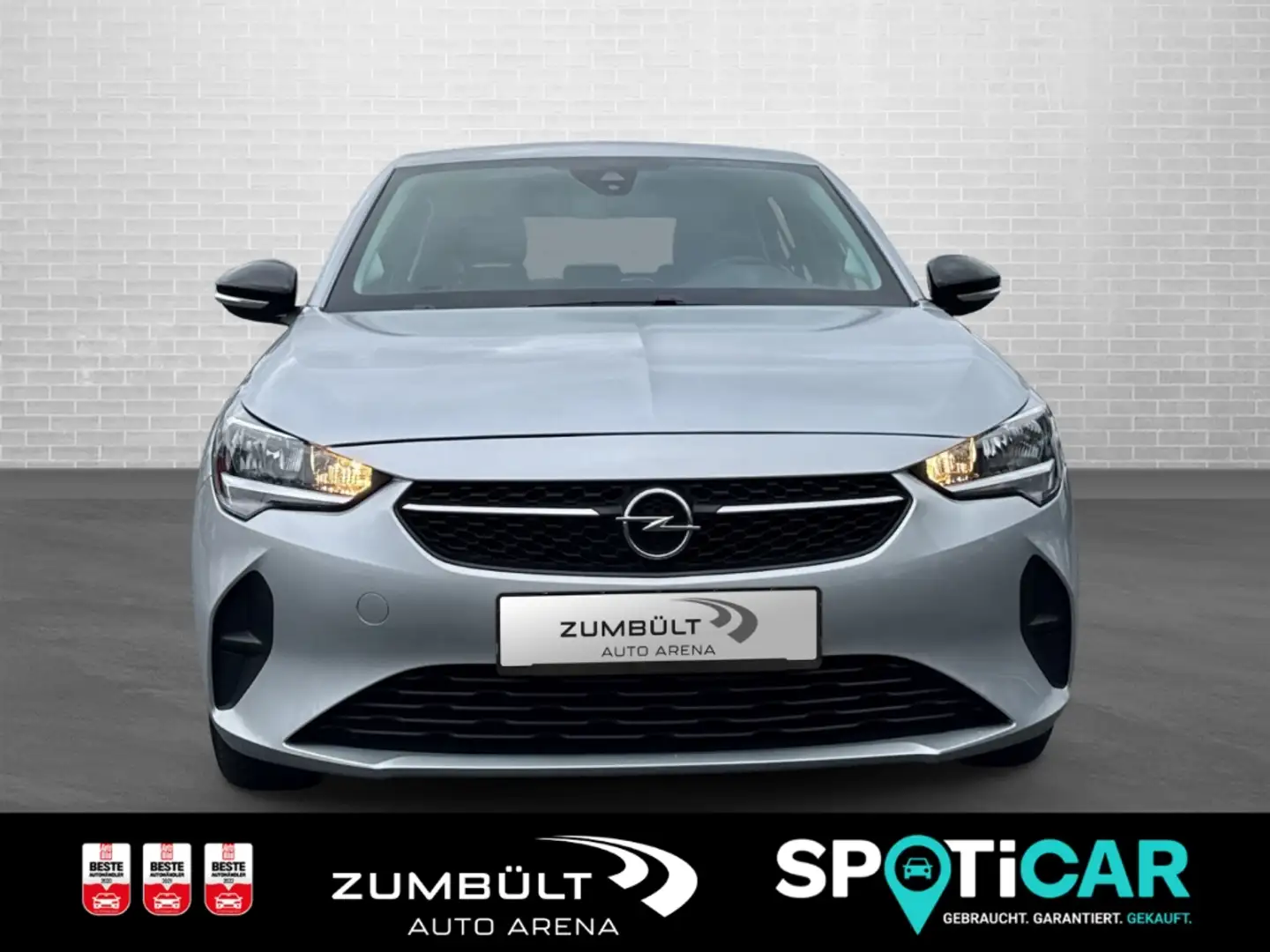 Opel Corsa Edition 1.2 +Komfort Paket Allwettter Sitzhe Silber - 2