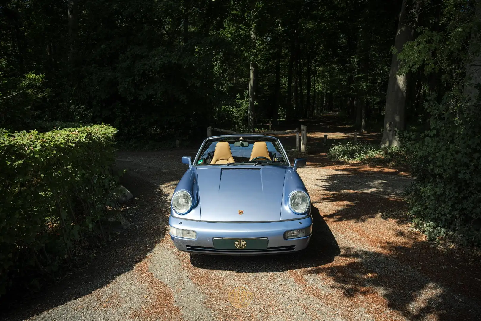 Porsche 964 Carrera 2 Cabrio 3.6 Bleu - 2