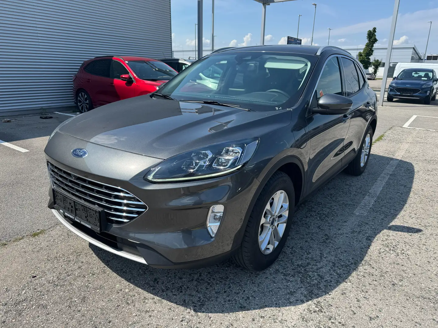 Ford Kuga 2.5 Duratec PHEV Titanium X Automatik Gris - 1