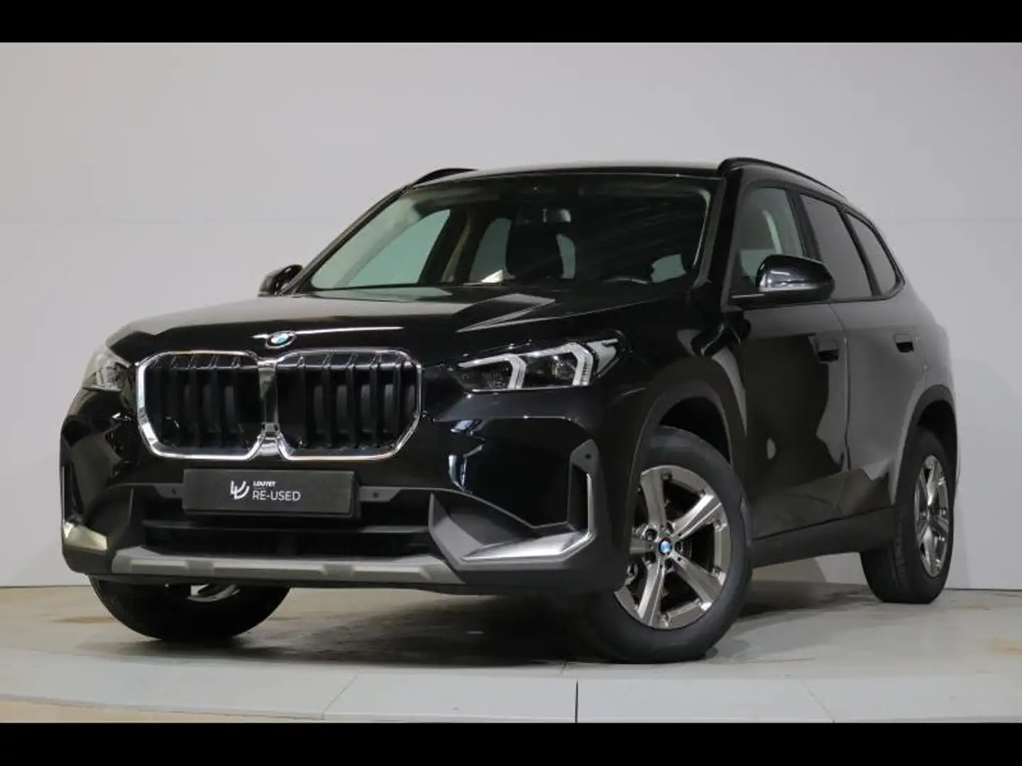 BMW X1 sDrive18i Noir - 1