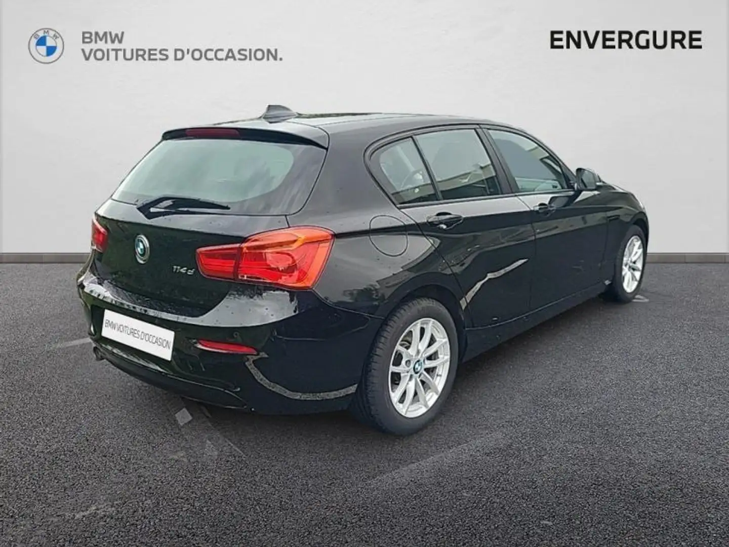 BMW 114 114d 95ch Lounge 5p Schwarz - 2