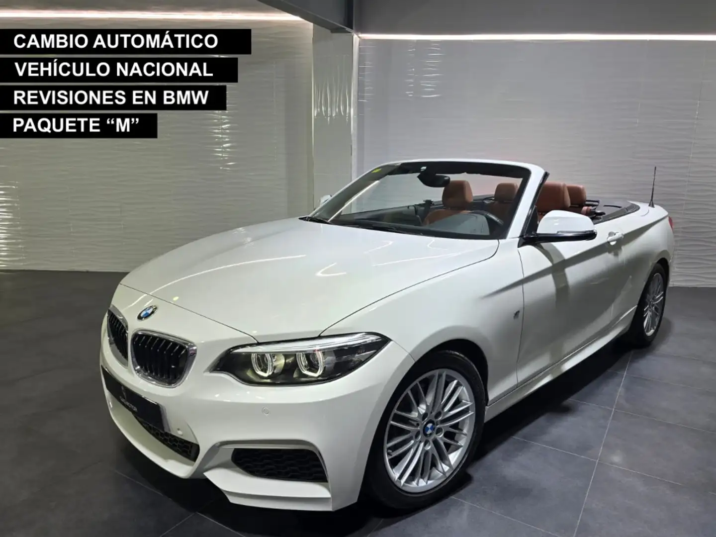 BMW 218 218iA Cabrio Blanco - 1
