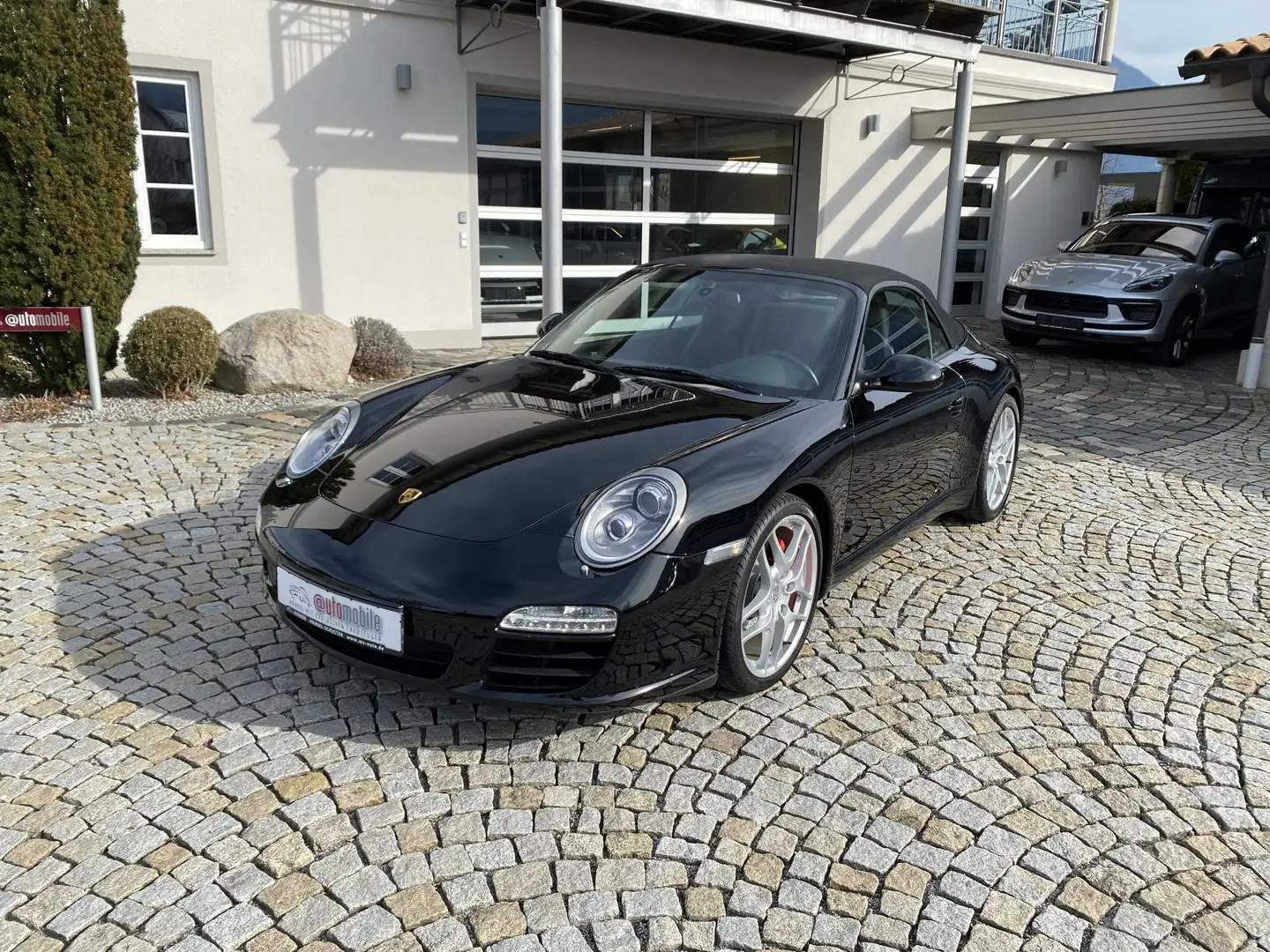 Porsche 997 S Cabrio|Navi|PASM|BiXenon|SiHz|ParkAssi Schwarz - 2