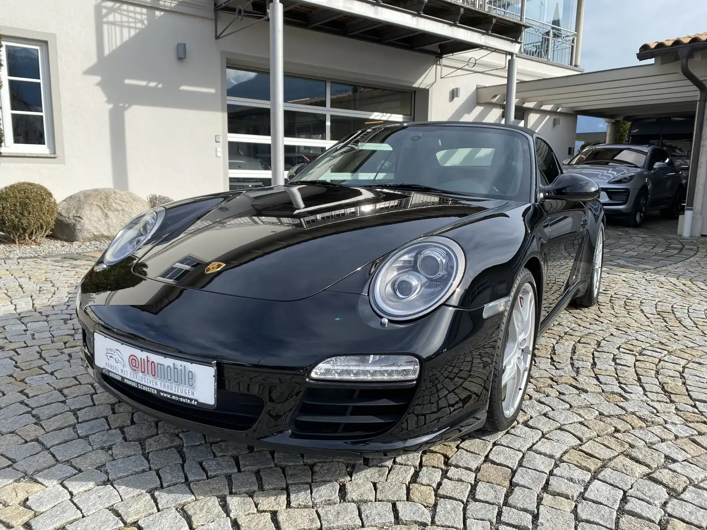 Porsche 997 S Cabrio|Navi|PASM|BiXenon|SiHz|ParkAssi Schwarz - 1