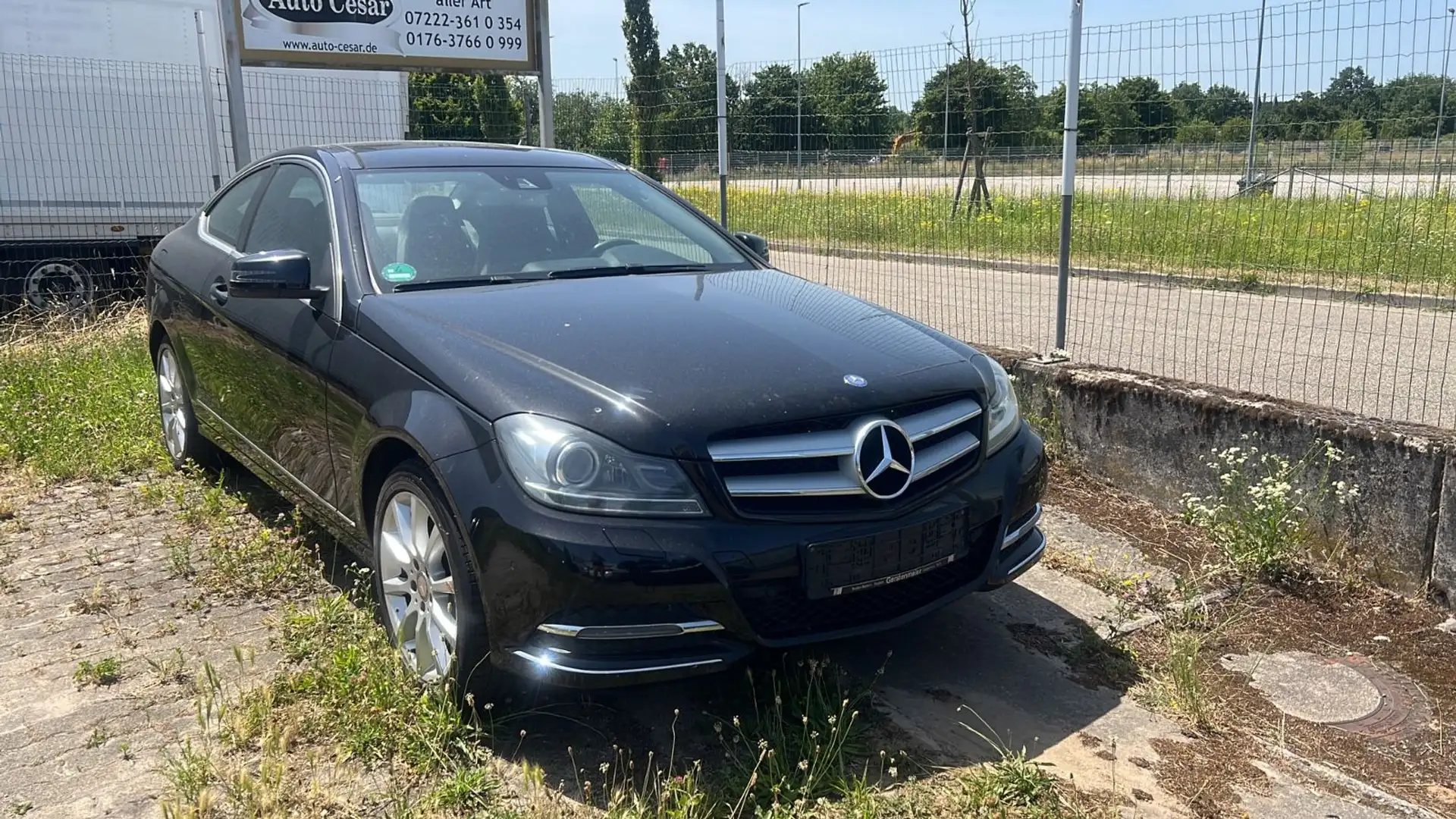 Mercedes-Benz C 220 CE220 SPORT COUPE AUTOMATIK ,PANORAMA Nero - 2