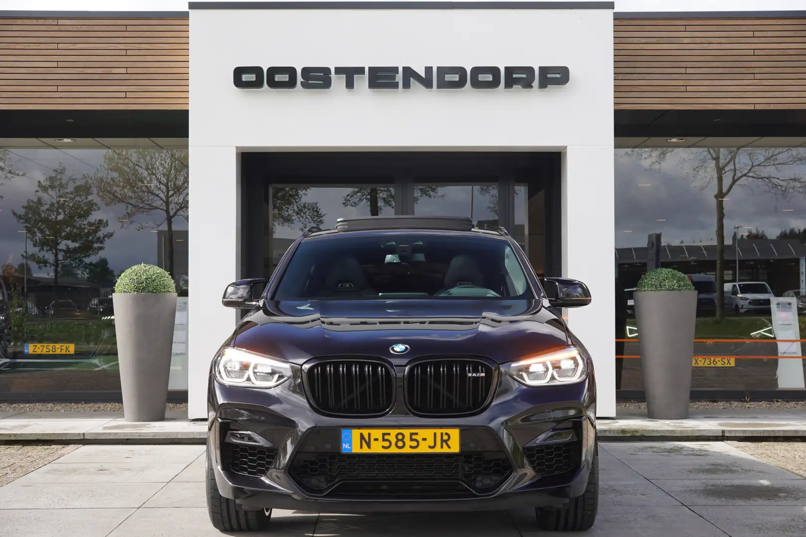 BMW X4 M Competition 510pk|2021|Panoramadak|Leer|21"Black|L Zwart - 2