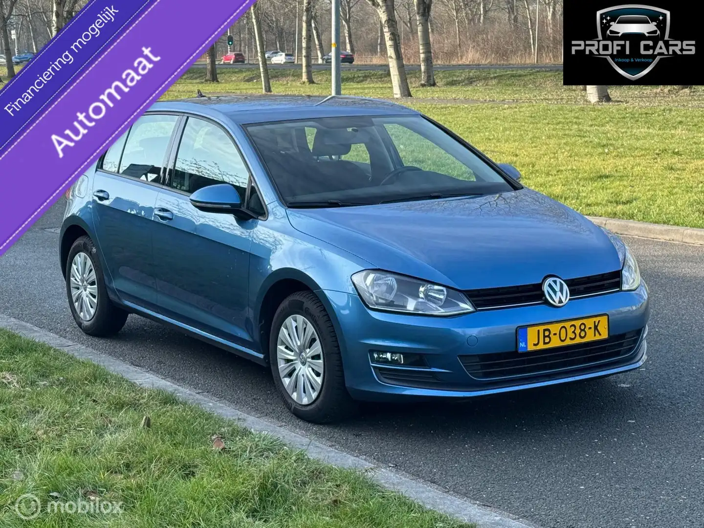 Volkswagen Golf 1.6 TDI DSG Airco Navi NAP Elek.Pakket Blau - 1