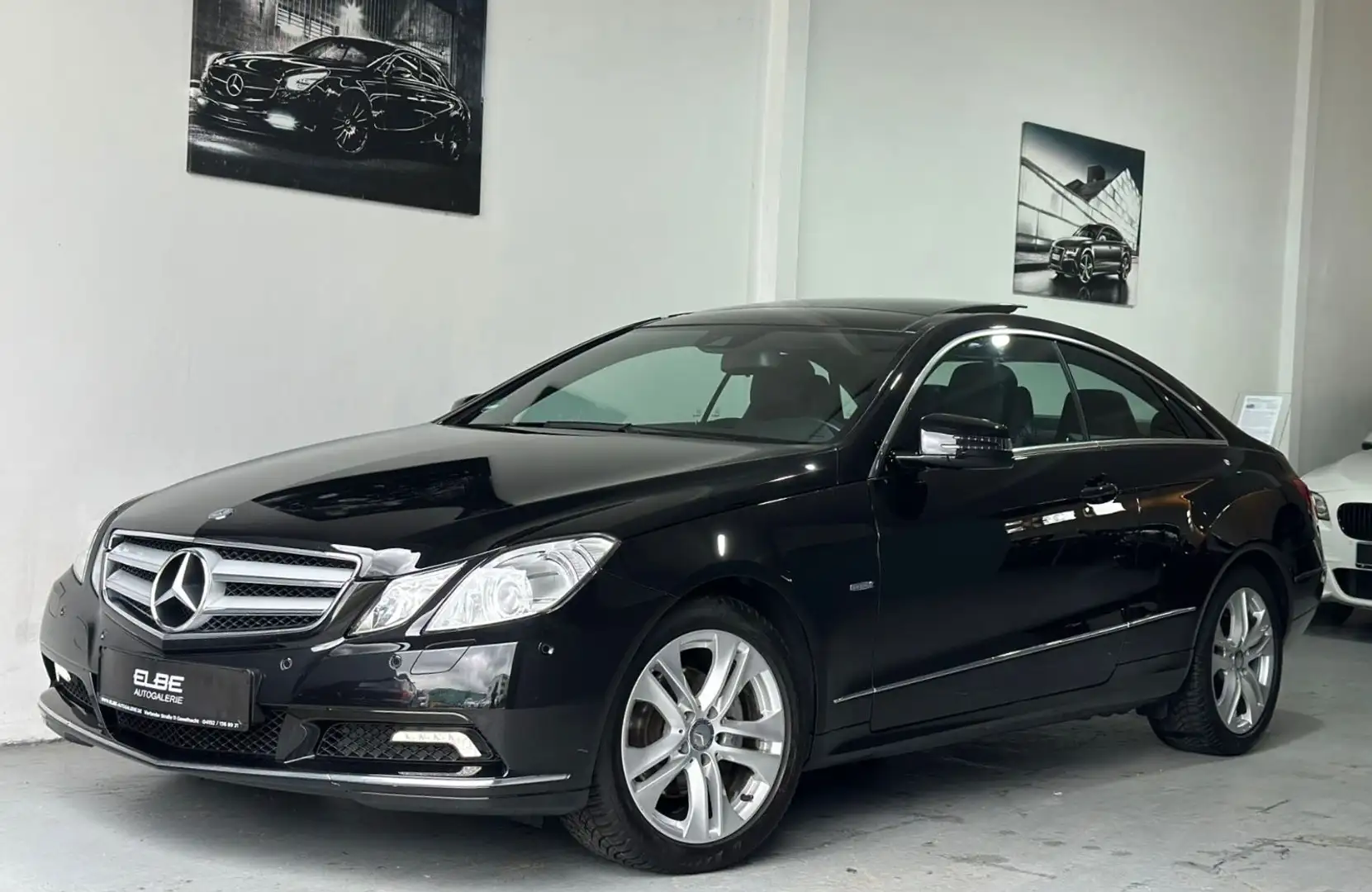 Mercedes-Benz E 250 Coupe CGI BlueEff. Aut. Avantgarade 1.Hand Zwart - 2