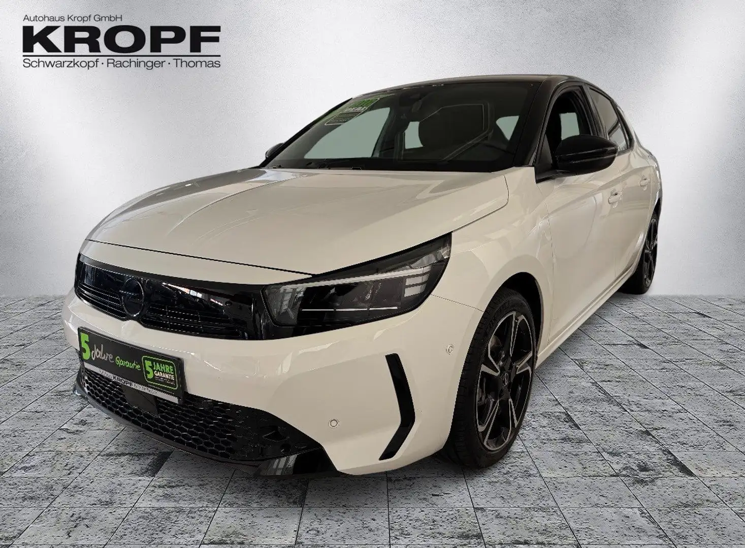 Opel Corsa F 1.2 Turbo GS FLA SpurW LM KAM LED Navi Blanc - 2