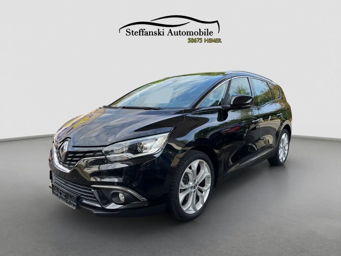 Renault Grand Scenic IV MildHybrid *NAVI*LEDER*TEMP*PDC* Zwart - 1