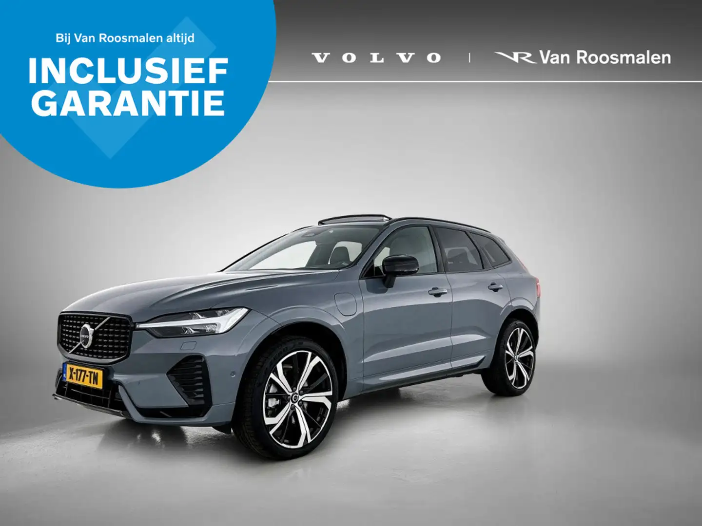 Volvo XC60 2.0 T6 Plug-in hybrid AWD Ultimate Dark | Luchtver Grijs - 1
