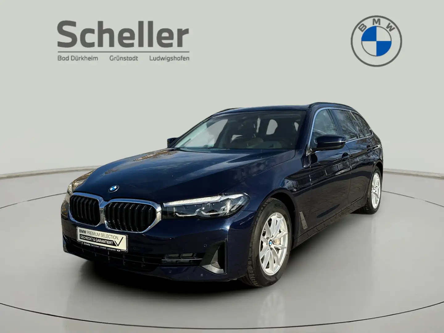 BMW 530 d A Head-Up HiFi DAB WLAN Pano.Dach RFK Shz Blau - 1