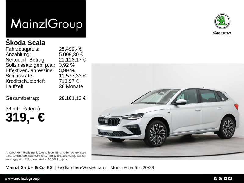 Skoda Scala Drive 1.0 TSI 85 kW 7-Gang autom. — photo 4