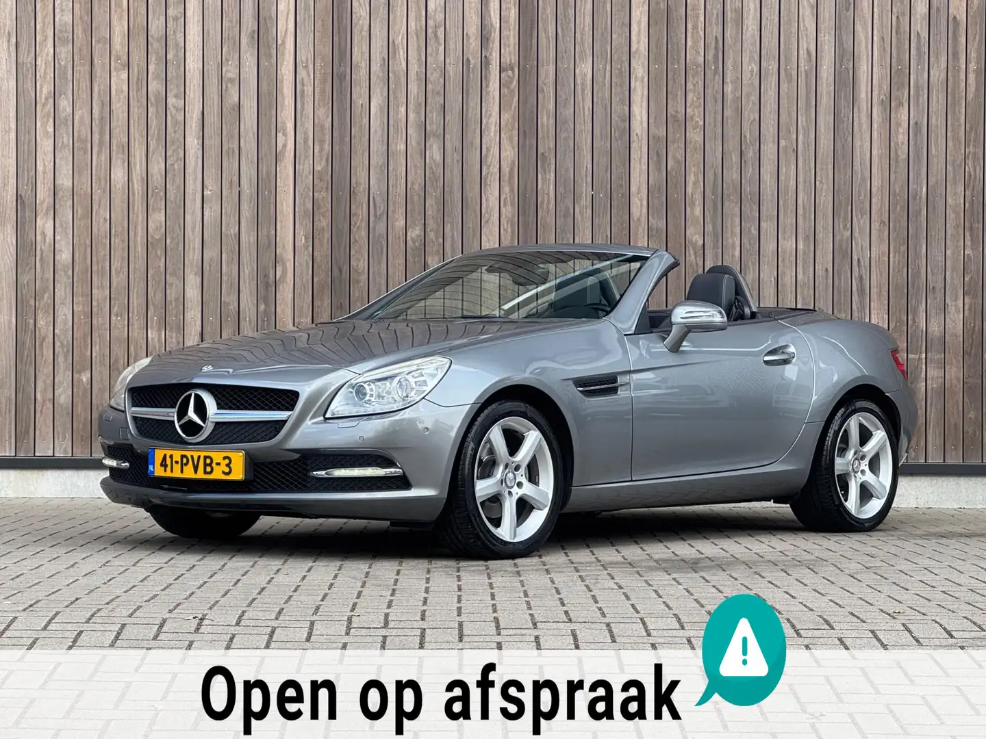 Mercedes-Benz SLK 200 |Leder|Automaat| Grijs - 1