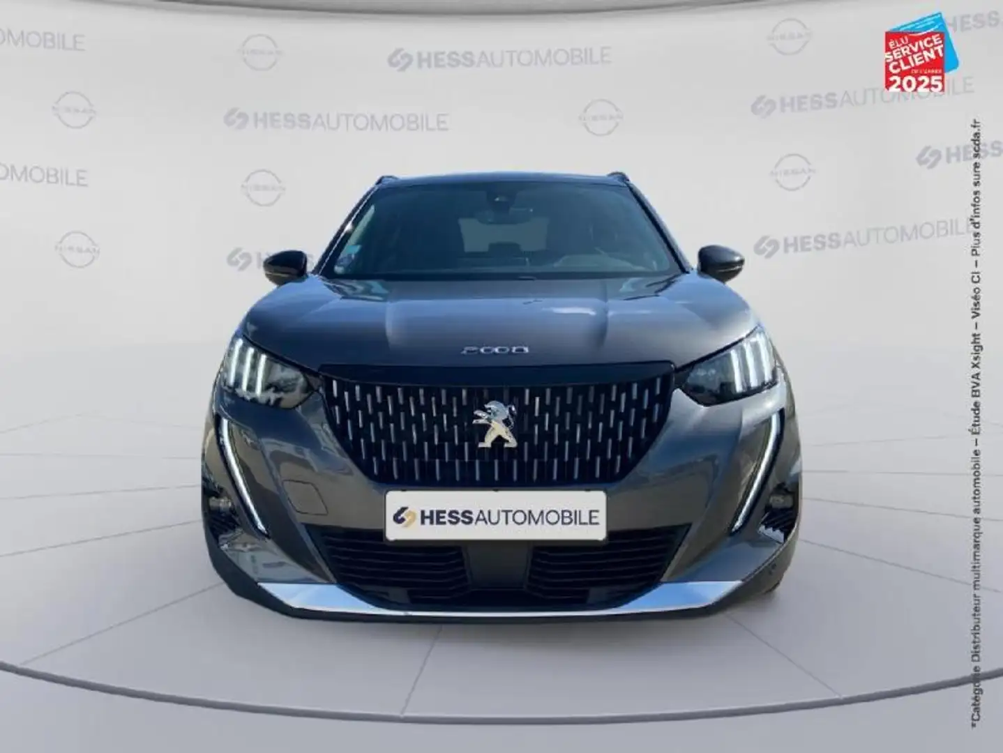 Peugeot 2008 1.2 PureTech 130ch S/S GT EAT8 GPS Camera Gris - 2