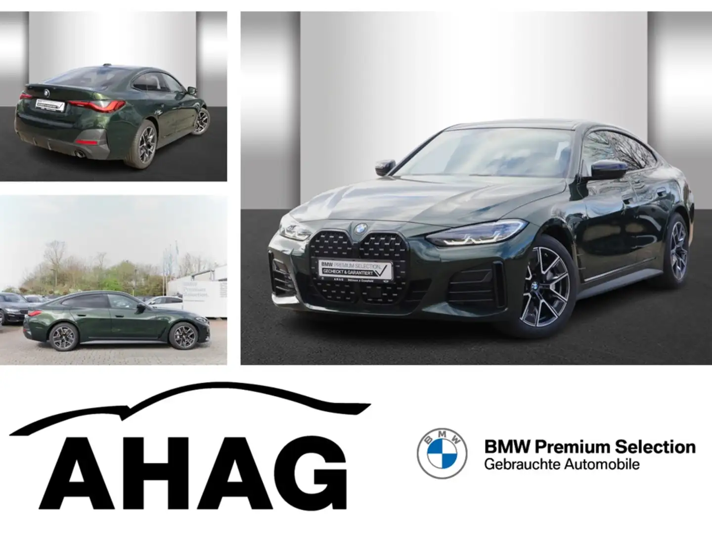 BMW 430 i Gran Coupe M Sportpaket Sport Aut. Glasdach Groen - 1
