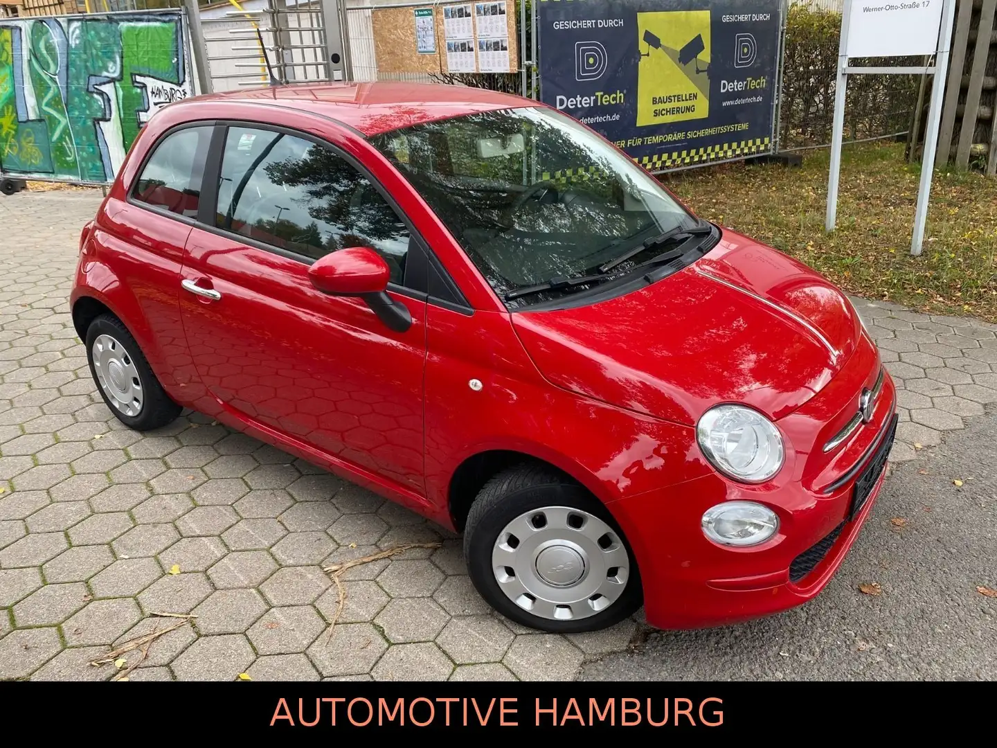 Fiat 500 Automatik*Klima*City*Ganzjahresreifen*1.Hd Rouge - 2