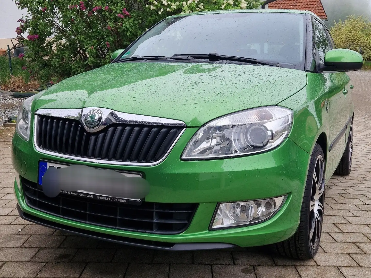 Skoda Fabia 1.2 TSI FAMILY Grün - 1