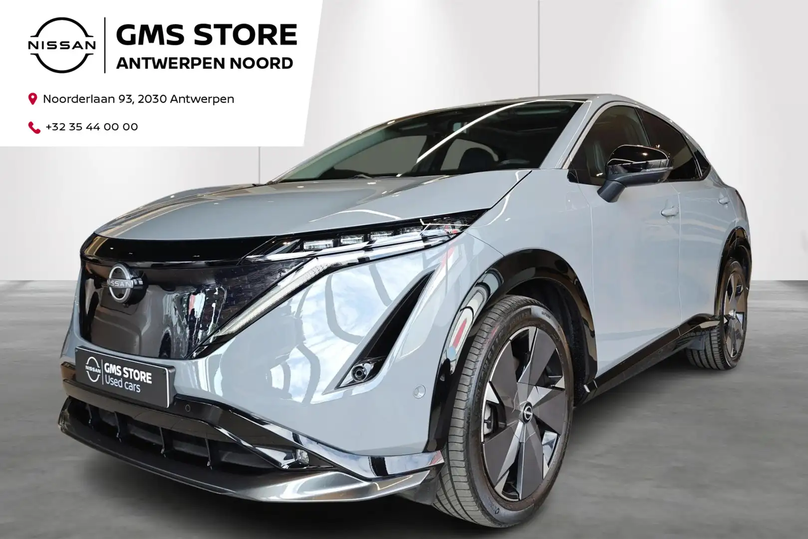 Nissan Ariya 87 kWh Evolve - incl 2 jaar KARE Gris - 1