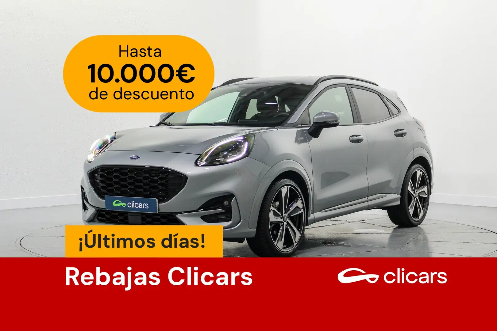 Ford Puma 1.0 EcoBoost MHEV ST-Line X 125 Gris - 1