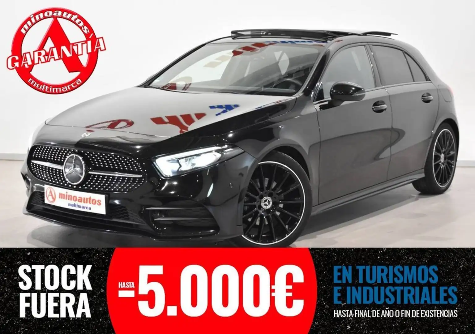Mercedes-Benz A 200 163 CV AMG LINE Negro - 1