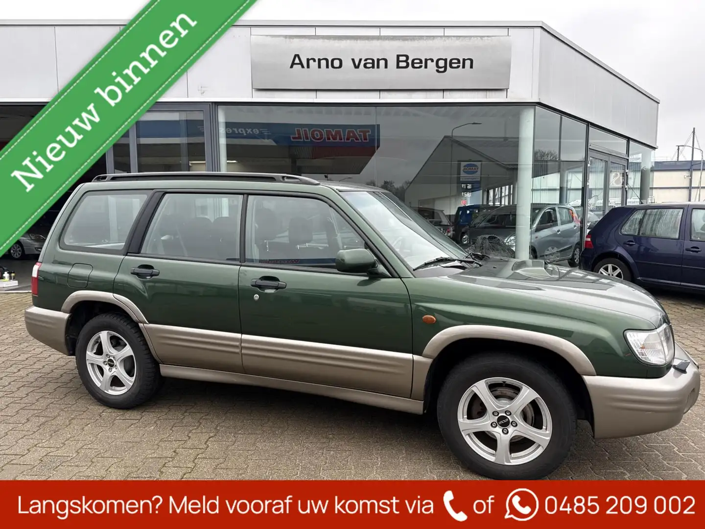 Subaru Forester 2.0 AWD XT 177PK, airco, cruisecontrol, trekhaak, Grün - 1