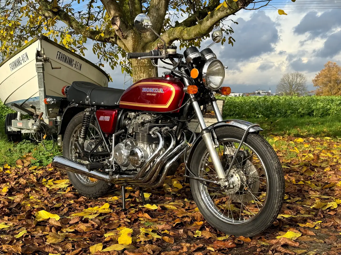 Honda CB 400 F SuperSport - Schönheit ! Roşu - 1