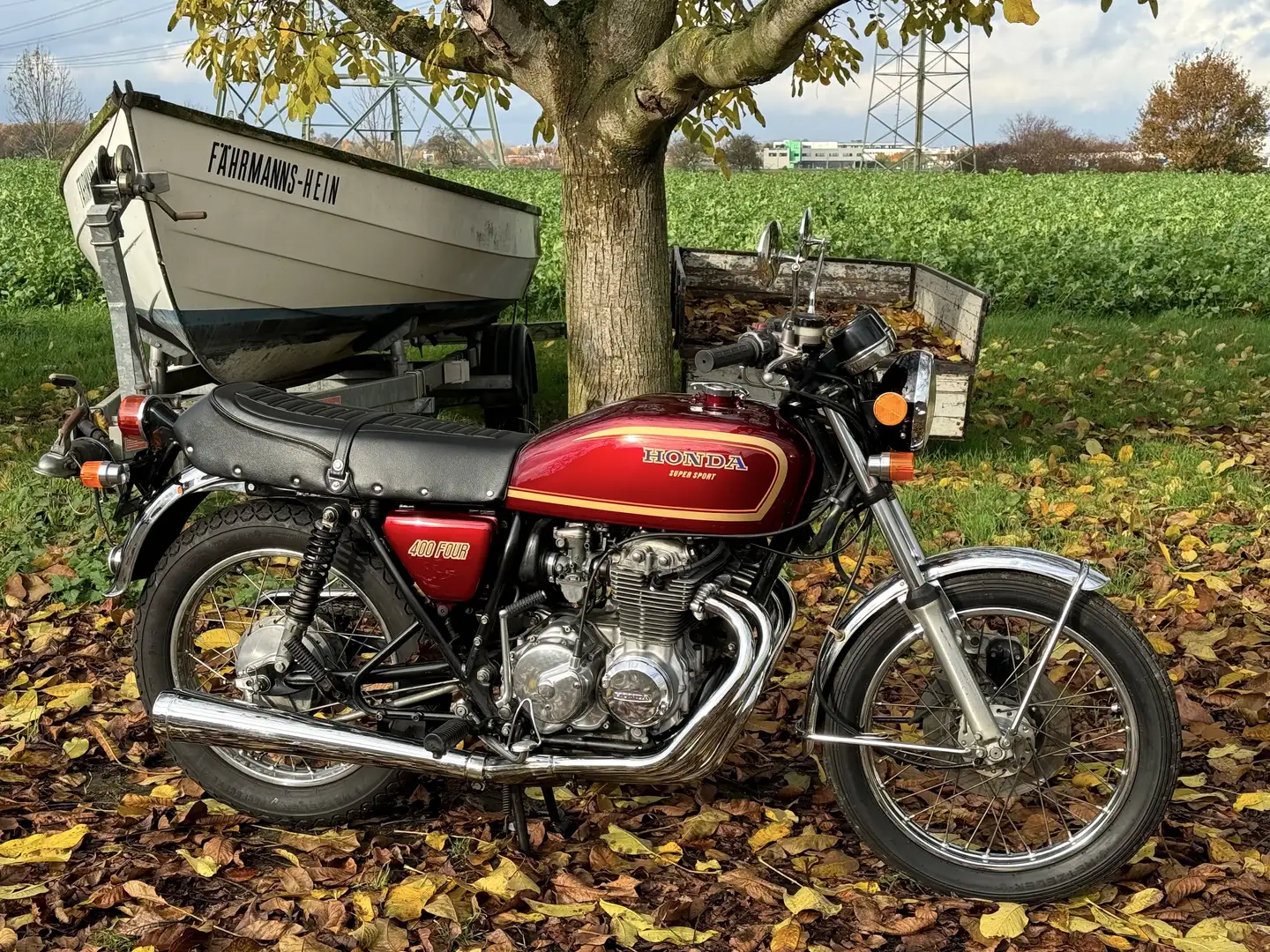 Honda CB 400 F SuperSport - Schönheit ! Roşu - 2