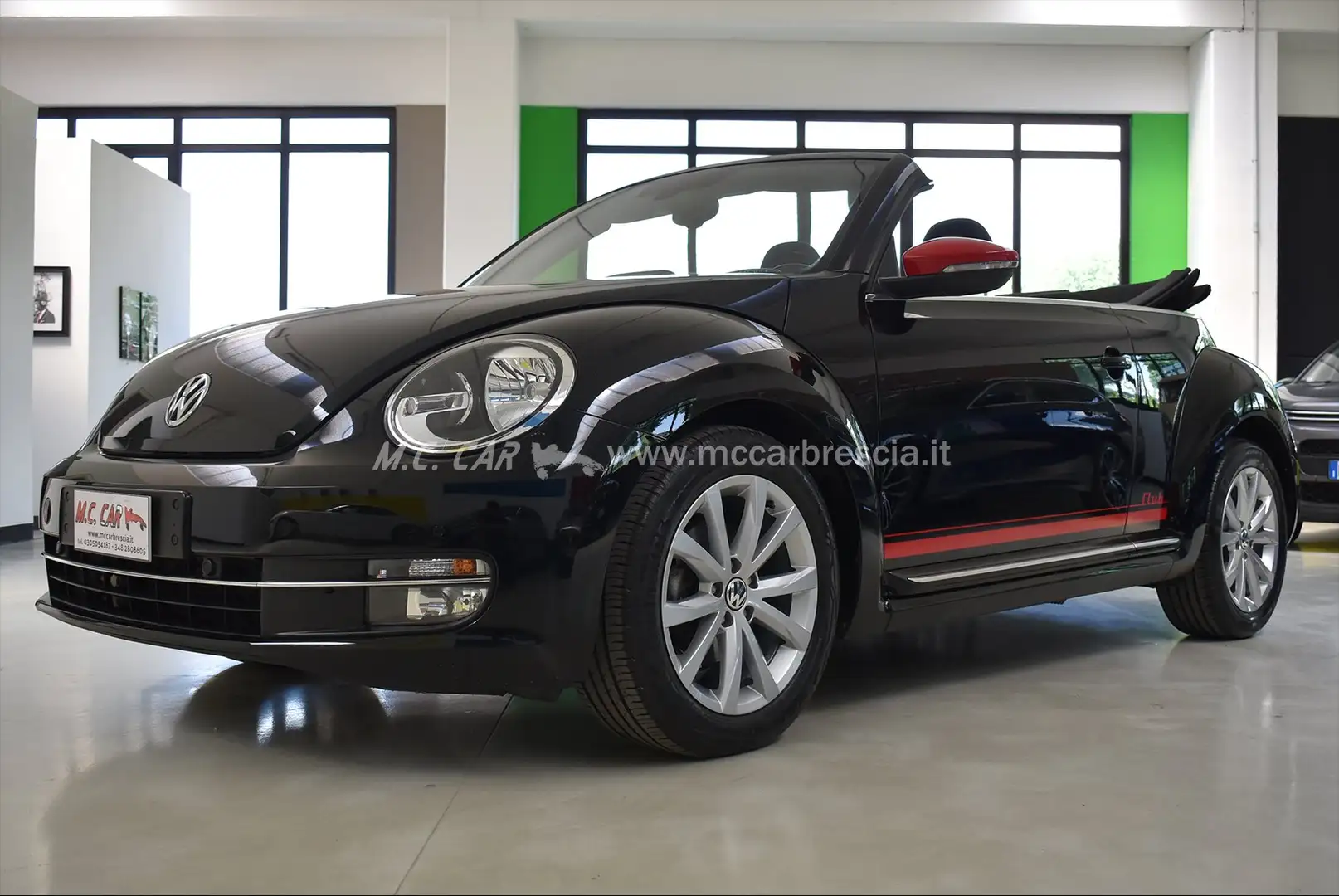 Volkswagen Maggiolino Cabrio 1.2 tsi bm Design EURO 6 tagliandi vw Noir - 1