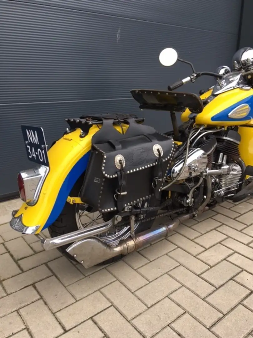 Harley-Davidson WL 750 Flathead Amarillo - 2