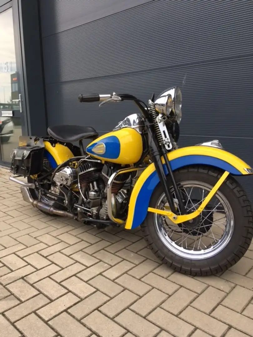 Harley-Davidson WL 750 Flathead Amarillo - 1