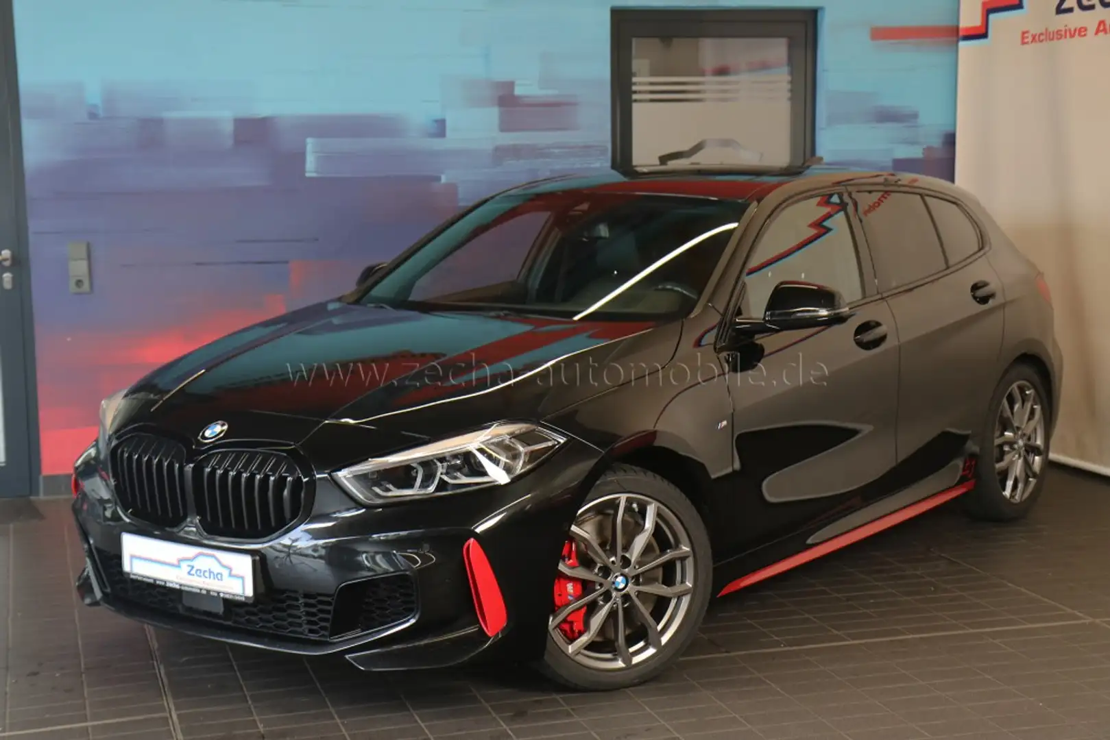 BMW 128 ti 5-Türer SAG Panod.elektr-Sitze.Parkas.HUD Schwarz - 1