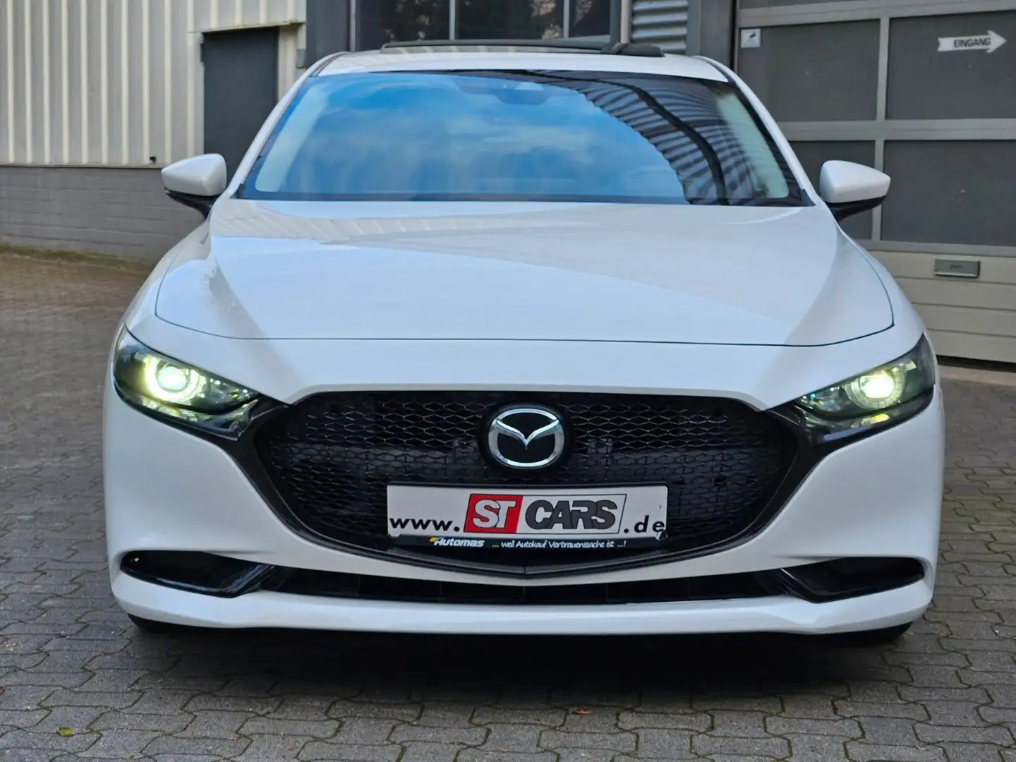 Mazda 3 2.5 AWD e-SKYACTIV-X  Preferred Aut. LEDER LED Blanc - 2