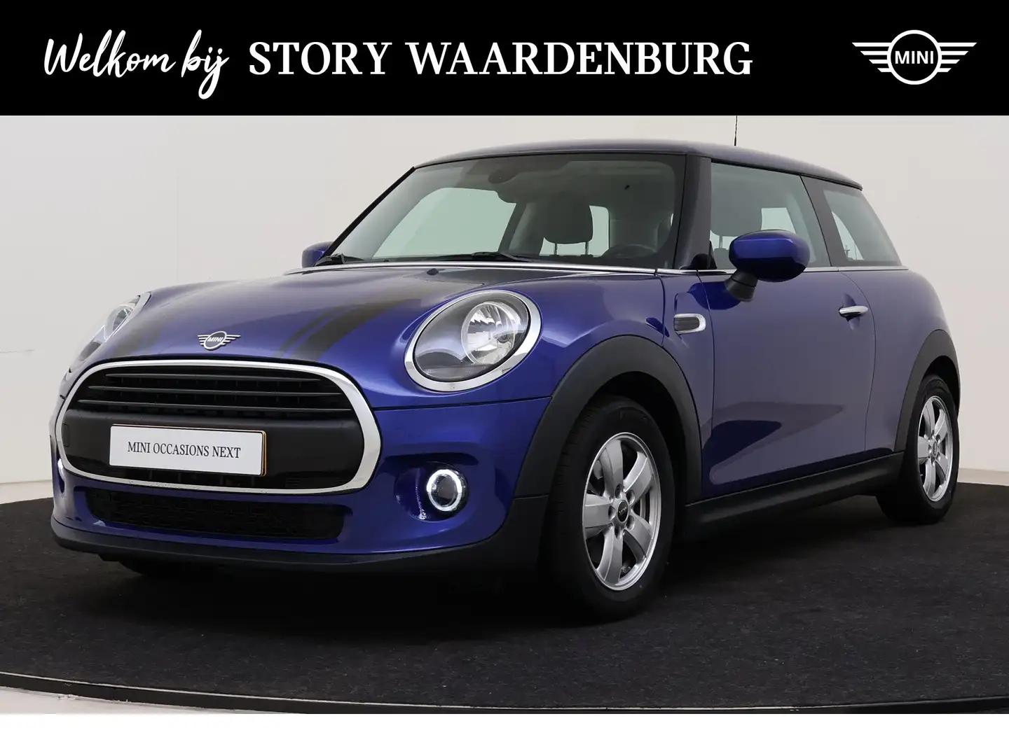 MINI One Hatchback Business / Airconditioning / Cruise Cont Bleu - 1