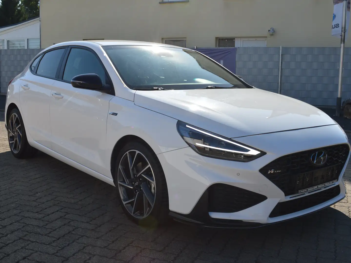 Hyundai i30 1.5 T-GDI 48V-Hybrid DCT N-Line Blanco - 1