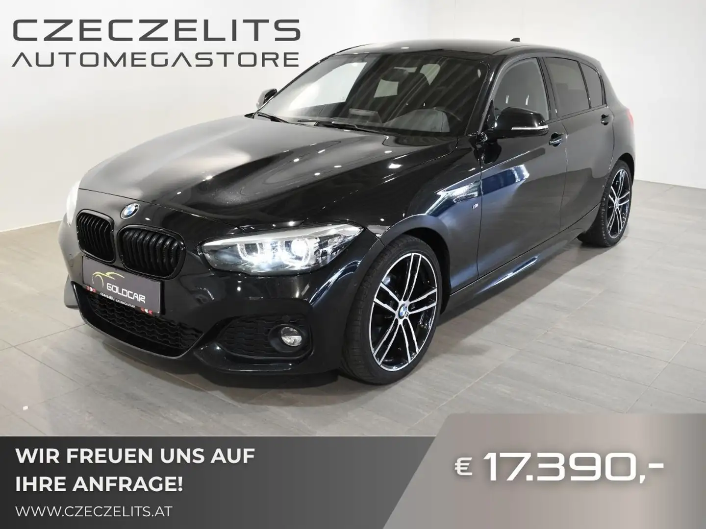 BMW 116 i **Edition M Sport** Noir - 1
