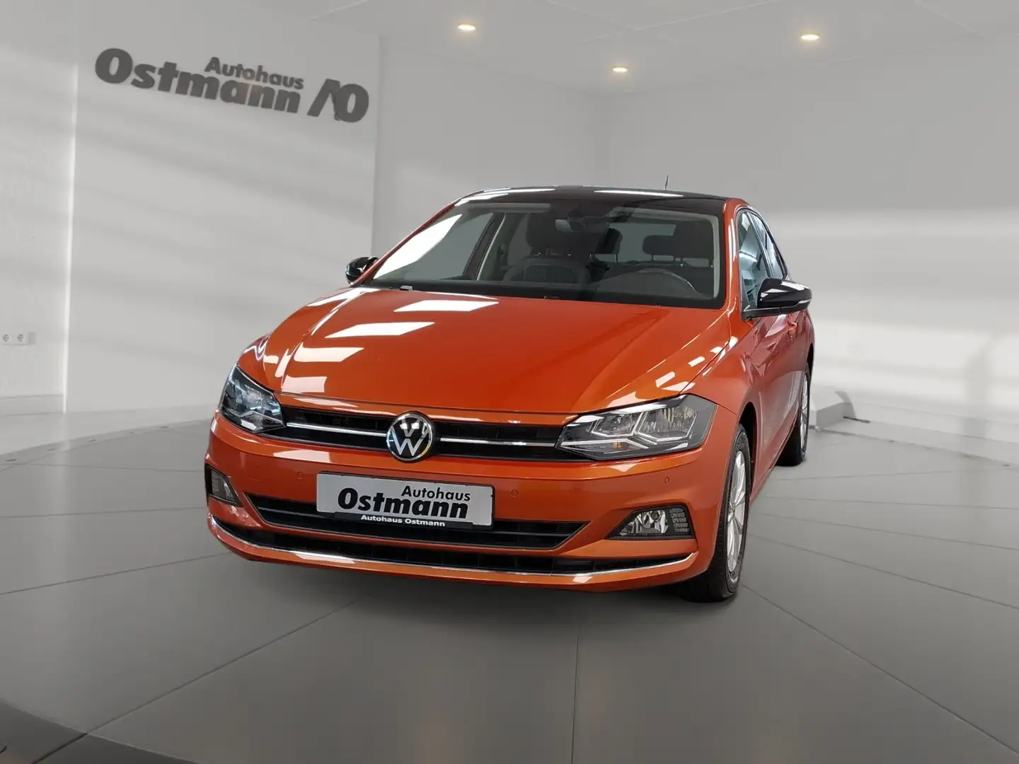 Volkswagen Polo VI 1.0 TSI Highline Matrix Climatr. ACC SHZ Orange - 1