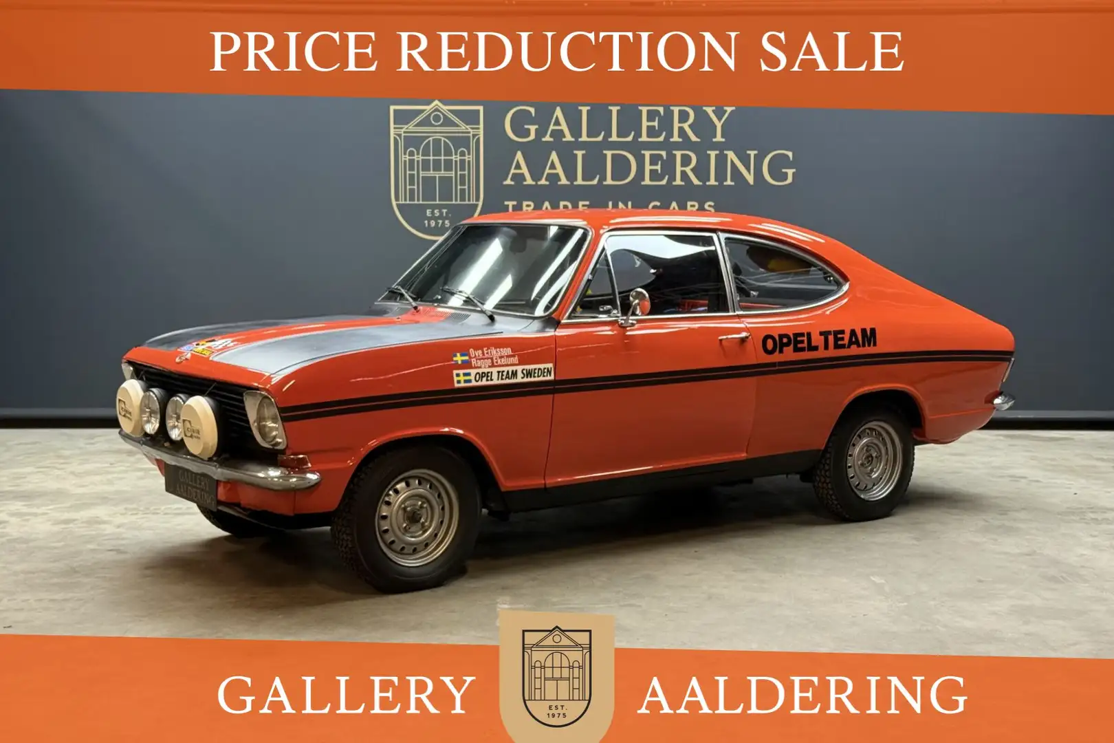 Opel Kadett B 1900 Rallye "Group 2 Rally Engine" PRICE REDUCTI Orange - 1