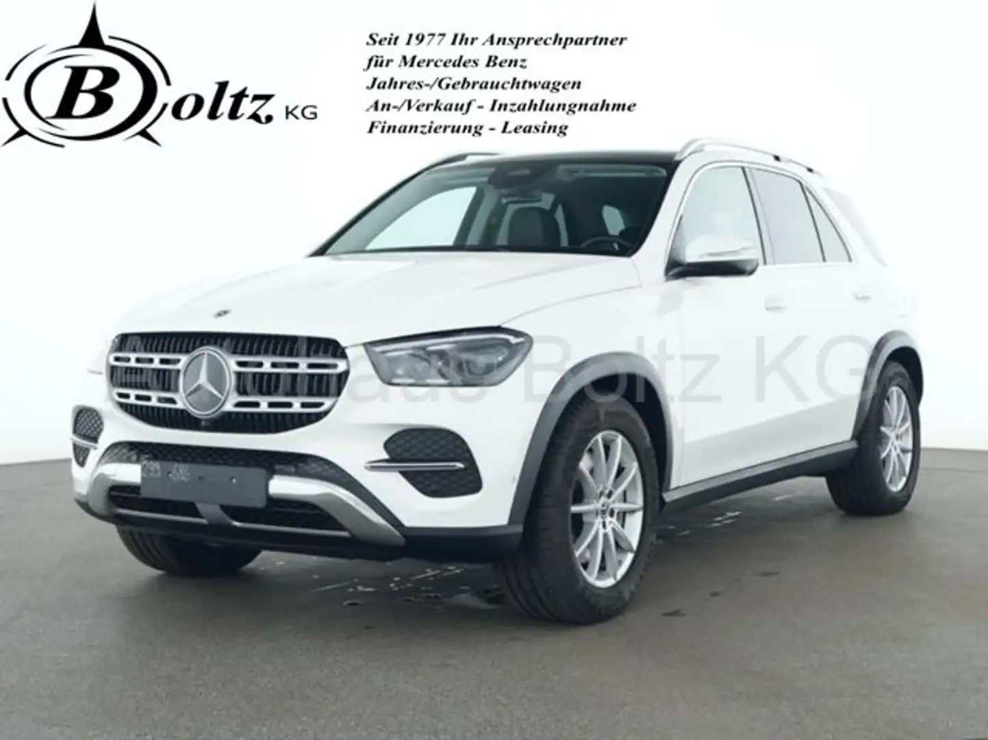 Mercedes-Benz GLE 350 de 4M Adv. Paket Pano AHK Kamera el. Klappe Weiß - 1